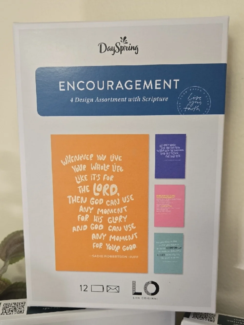 4 Boxes Of DaySpring Greeting Cards And 1 Flip Calendar